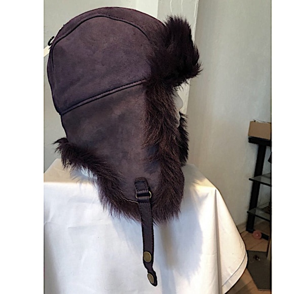 UGG Genuine Shearling Trapper Hat main image 10